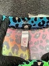 Justice Animal Print Blue Green Athletic Shorts Size 16 - photo 3