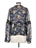 Meadow Rue 100% Viscose Blue Long Sleeve Blouse Size S - photo 2