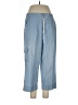 Erika Blue Cargo Pants Size L - photo 1