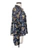 Meadow Rue 100% Viscose Blue Long Sleeve Blouse Size S - photo 4