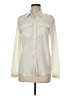 Tommy Hilfiger 100% Polyester Ivory Long Sleeve Blouse Size M - photo 1