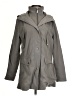 Harve Benard 100% Polyester Solid Tan Gray Raincoat Size S - photo 1