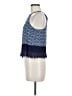 Papaya Blue Sleeveless Blouse Size M - photo 5