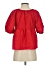 Old Navy Red Short Sleeve Blouse Size S - photo 2