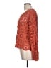 Ultra Pink 100% Cotton Orange Pullover Sweater Size L - photo 5