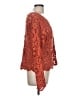Ultra Pink 100% Cotton Orange Pullover Sweater Size L - photo 4