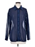 Shein 100% Polyester Blue Long Sleeve Blouse Size 4 - photo 1