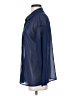 Shein 100% Polyester Blue Long Sleeve Blouse Size 4 - photo 5