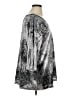 Catherines 100% Polyester Silver 3/4 Sleeve Blouse Size 1X - photo 4