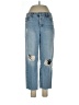 Jessica Simpson 100% Cotton Stars Blue Jeans Size 30 waist - photo 1