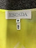 Escada 100% Polyester Yellow Sleeveless Blouse Size EU 38 / US 8 - photo 4