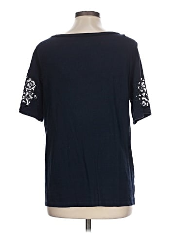 Ann Taylor LOFT Outlet Short Sleeve T-Shirt (view 2)