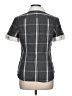 Express Design Studio Gray Short Sleeve Blouse Size L - photo 2
