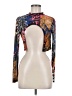 Love J Black Long Sleeve Blouse Size M - photo 1