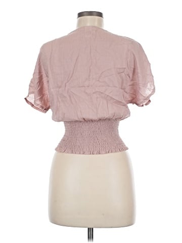 Planet Gold Short Sleeve Blouse (view 2)