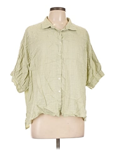 Things Between 3/4 Sleeve Button-Down Shirt (view 1)