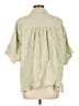Things Between Green 3/4 Sleeve Button-Down Shirt Size L - photo 2