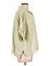 Things Between Green 3/4 Sleeve Button-Down Shirt Size L - photo 4