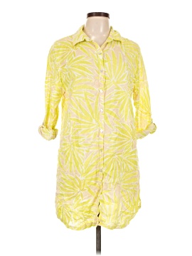 Sigrid Olsen 3/4 Sleeve Button Down Shirt