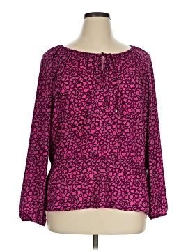 Ellen Tracy Long Sleeve Blouse