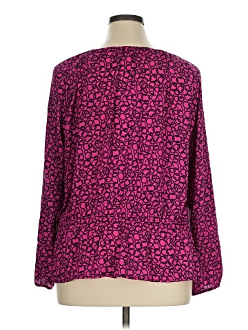 Ellen Tracy Long Sleeve Blouse (view 2)
