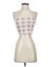 Aeropostale Argyle Silver Sleeveless Top Size S - photo 1