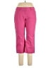 Express 100% Cotton Solid Pink Casual Pants Size 10 - photo 1