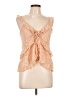 Old Navy Orange Sleeveless Blouse Size L - photo 1