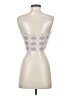 Aeropostale Argyle Silver Sleeveless Top Size S - photo 2