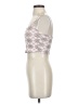 Aeropostale Argyle Silver Sleeveless Top Size S - photo 5