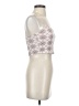 Aeropostale Argyle Silver Sleeveless Top Size S - photo 4