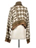 Free People Houndstooth Brown Green Pullover Sweater Size S - photo 2