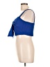 Moa Moa 100% Polyester Blue Sleeveless Blouse Size L - photo 5