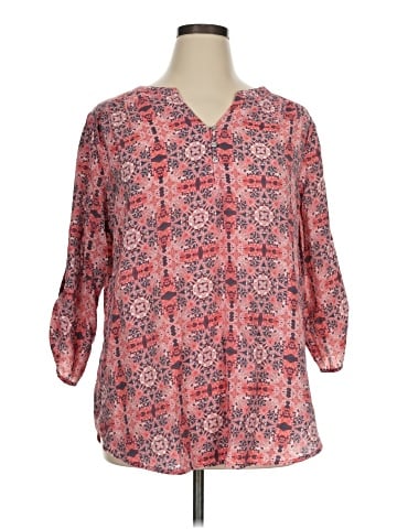 Fred David 3/4 Sleeve Blouse (view 1)