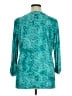 Studio Works Teal Long Sleeve Blouse Size XL - photo 2