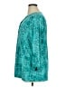 Studio Works Teal Long Sleeve Blouse Size XL - photo 5