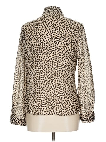 Brooks Brothers Long Sleeve Silk Top (view 2)