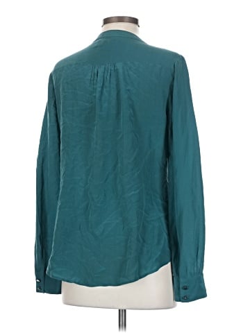 Banana Republic Long Sleeve Silk Top (view 2)