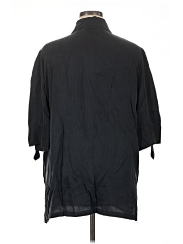 Soft Surroundings 3/4 Sleeve Button-Down Shirt (view 2)