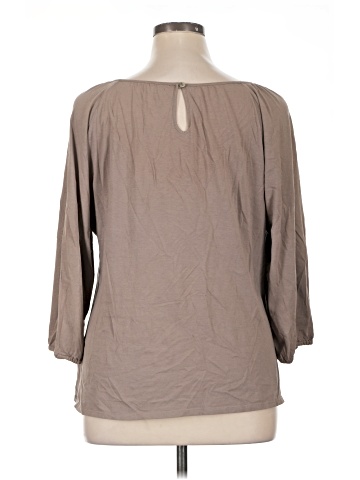 Garnet Hill 3/4 Sleeve Top (view 2)