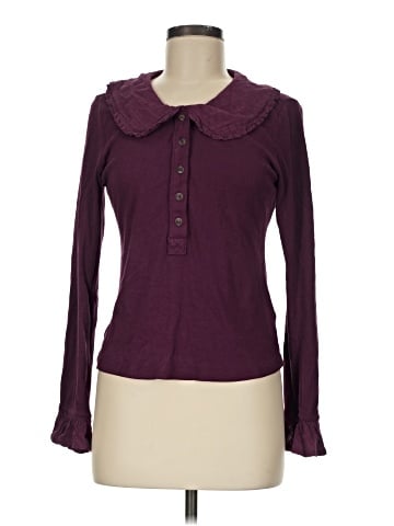 Pilcro Long Sleeve Polo (view 1)