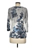 Chico's Paisley Silver Pullover Sweater Size Med (1) - photo 2