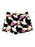 Nine West 100% Polyester Print Gold Shorts Size 1X - photo 1