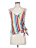 Mind Code 100% Rayon White Sleeveless Top Size S - photo 1