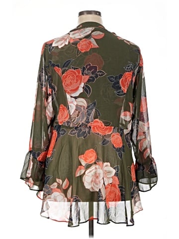 City Chic 3/4 Sleeve Blouse (view 2)
