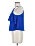 Paper Crane 100% Polyester Blue Sleeveless Blouse Size M - photo 5