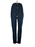 Ann Taylor Chevron-herringbone Blue Jeans Size 4 Petite - photo 1
