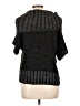 DKNY Jeans Metallic Black Pullover Sweater Size L - photo 2
