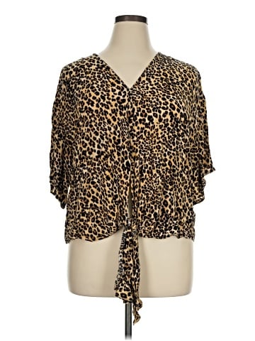 Nina Leonard 3/4 Sleeve Blouse (view 1)
