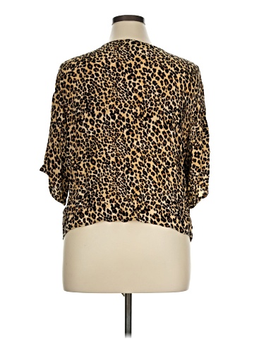 Nina Leonard 3/4 Sleeve Blouse (view 2)